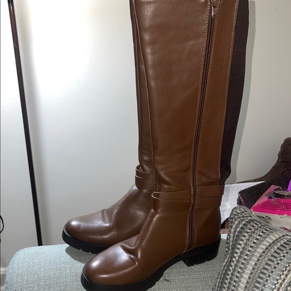 Primark Shoes - Primark Chestnut Brown Over-The-Knee Riding Boots